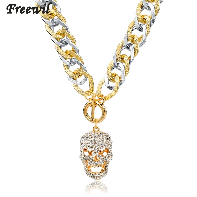 2016 Vintage Long Gold Chains Skull Pendant Crystal Necklace Designs Statement Necklaces For Women Fashion Jewlery SNE150784
2016 Vintage Long Gold Chains Skull Pendant Crystal Necklace Designs Statement Necklaces For Women Fashion Jewlery SNE150784