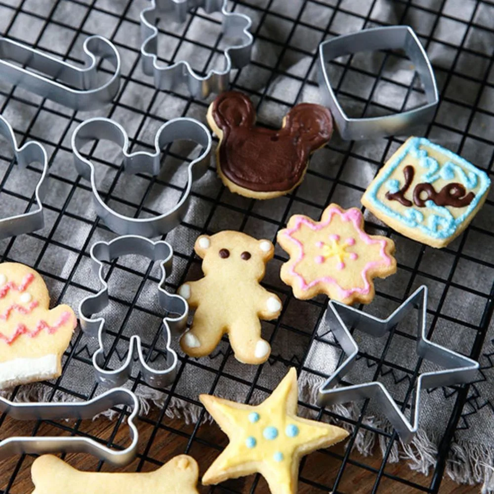 1Pcs/set Cookies Cutter Molds Cake Mould Biscuit Plunger Forms For Cookies Cake Decorating DIY Baking Tools
1Pcs/set Cookies Cutter Molds Cake Mould Biscuit Plunger Forms For Cookies Cake Decorating DIY Baking Tools