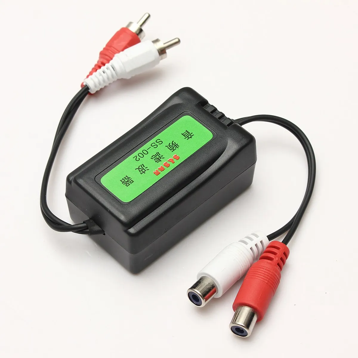 1PC 3.5mm Car RCA Amplifier Audio Noise Filter Ground Loop Isolator Suppressor 6.3 x 3.8 x 3cm Easy to install
1PC 3.5mm Car RCA Amplifier Audio Noise Filter Ground Loop Isolator Suppressor 6.3 x 3.8 x 3cm Easy to install