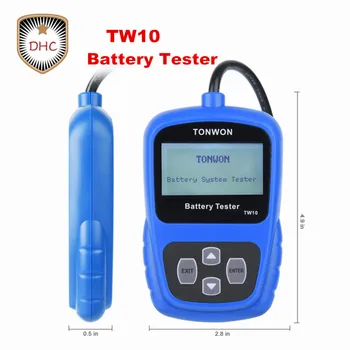 TONWON TW10 battery car tester Analyzer Diagnostic Tool Universal 12V Car Battery Load Tester Auto Battery Voltage Meter Vehicle
TONWON TW10 battery car tester Analyzer Diagnostic Tool Universal 12V Car Battery Load Tester Auto Battery Voltage Meter Vehicle