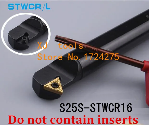 S25S-STWCR16/S20R-STWCL16 , 60 degrees internal turning tool , Lathe Tool boring bar, CNC Turning Tool , Tool Lathe Machine
S25S-STWCR16/S20R-STWCL16 , 60 degrees internal turning tool , Lathe Tool boring bar, CNC Turning Tool , Tool Lathe Machine