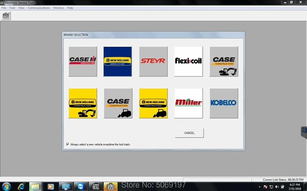 2019 New Holland Electronic Service Tools (EST 8.9 9.0 Dealer/engineering Level )+ Activator+unexpire+DiagProcedures
2019 New Holland Electronic Service Tools (EST 8.9 9.0 Dealer/engineering Level )+ Activator+unexpire+DiagProcedures