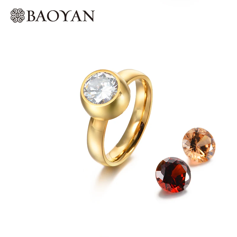 Baoyan Simple Fashion Cubic Zirconia Stone Green Red Gold rings For Women, Wedding Ring Sets Elegant Jewelry Ring Bridal Sets
Baoyan Simple Fashion Cubic Zirconia Stone Green Red Gold rings For Women, Wedding Ring Sets Elegant Jewelry Ring Bridal Sets