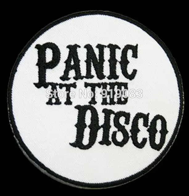 3" Panic At The Disco Music Band Hippie Rock Punk Embroideried Iron On Patch Emblem Logo Badge Victorious Brendon Urie
3" Panic At The Disco Music Band Hippie Rock Punk Embroideried Iron On Patch Emblem Logo Badge Victorious Brendon Urie