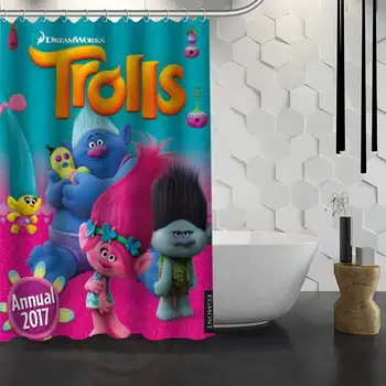 New Trolls Custom Shower Curtain With Hooks Fabric Bathroom Curtain eco-friendly Waterproof shower curtain
New Trolls Custom Shower Curtain With Hooks Fabric Bathroom Curtain eco-friendly Waterproof shower curtain