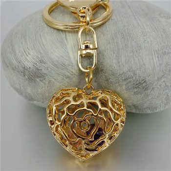 Adojewello Jewelry Purse Charms Rhinestone Hollowed-out Heart Keychain Keyring For Car Handbag Chram Key Holder Wholesale
Adojewello Jewelry Purse Charms Rhinestone Hollowed-out Heart Keychain Keyring For Car Handbag Chram Key Holder Wholesale