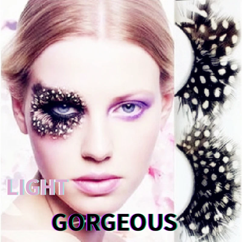 Exaggerated Long Eye Lashes Hand Crisscross Messy Thick Feathers False Eyelashes Personality Art Makeup Fake Eyelash
Exaggerated Long Eye Lashes Hand Crisscross Messy Thick Feathers False Eyelashes Personality Art Makeup Fake Eyelash