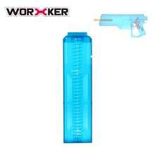WORKER 40 Round dart Double Row with Single Out for Worker Dominator Blaster - Transparent Blue/Transparent
WORKER 40 Round dart Double Row with Single Out for Worker Dominator Blaster - Transparent Blue/Transparent
