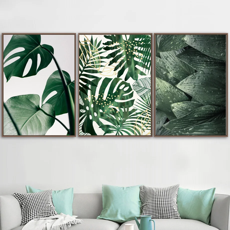 Tropical Green Palm Plants Leaf Landscape Wall Art Canvas Painting Nordic Posters And Prints Wall Pictures For Living Room Decor
Tropical Green Palm Plants Leaf Landscape Wall Art Canvas Painting Nordic Posters And Prints Wall Pictures For Living Room Decor