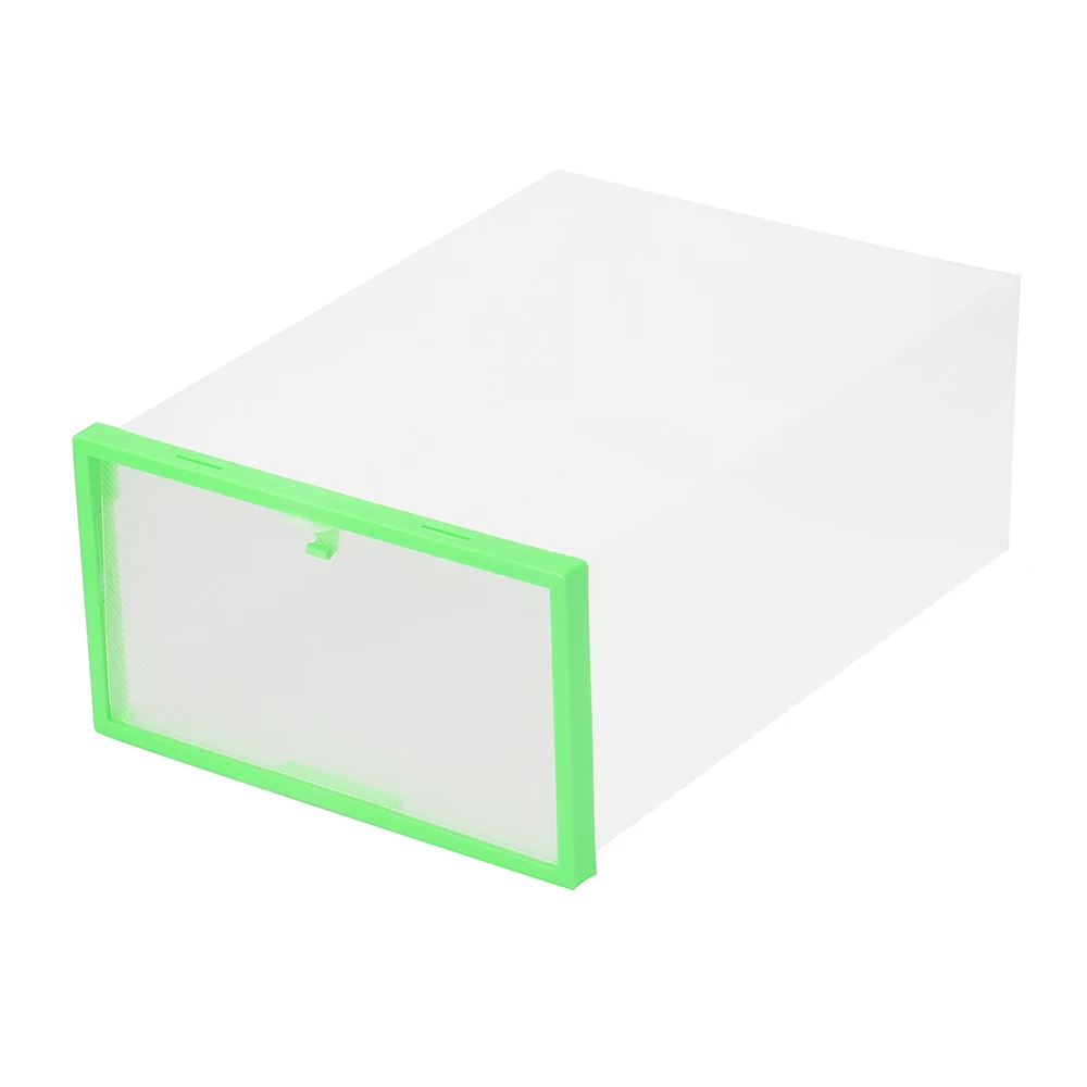 ABEDOE 1pc Portable Stackable Plastic See-Through Drawer-Type Shoes Storage Box Case Container Organizer with Cap
ABEDOE 1pc Portable Stackable Plastic See-Through Drawer-Type Shoes Storage Box Case Container Organizer with Cap
