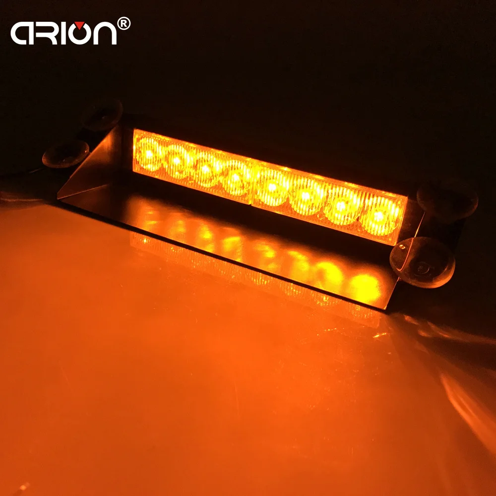 CRION Amber Yellow Color 8 LED Strobe Flash Warning Police Car Light Flashing Firemen Fog 8LED High Power free shipping
CRION Amber Yellow Color 8 LED Strobe Flash Warning Police Car Light Flashing Firemen Fog 8LED High Power free shipping
