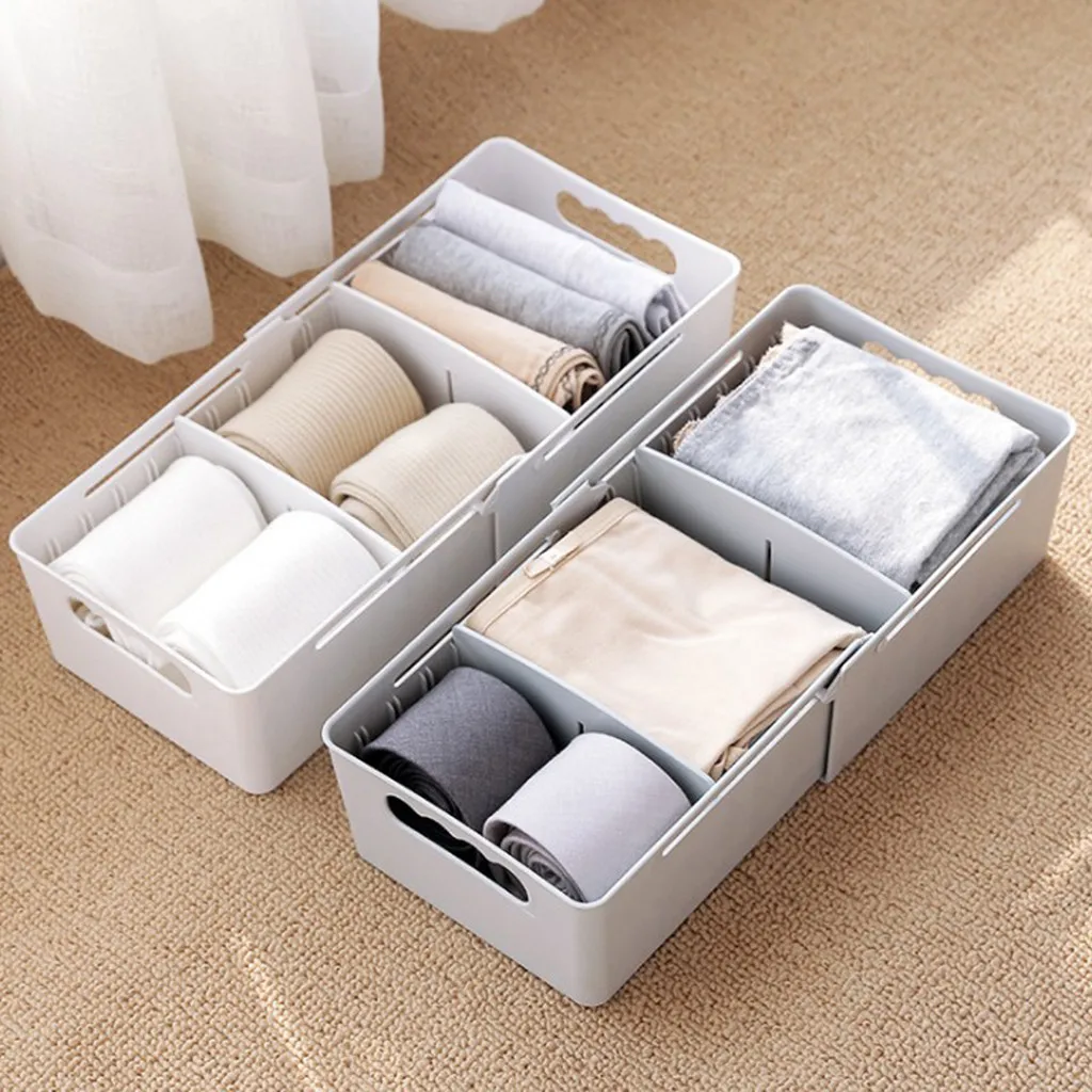 DIVV Desktop Storage Desk Box Makeup Cosmetic Skin Care Products Plastic Storage Rack Underwear Sock Storage Organizer Box40
DIVV Desktop Storage Desk Box Makeup Cosmetic Skin Care Products Plastic Storage Rack Underwear Sock Storage Organizer Box40