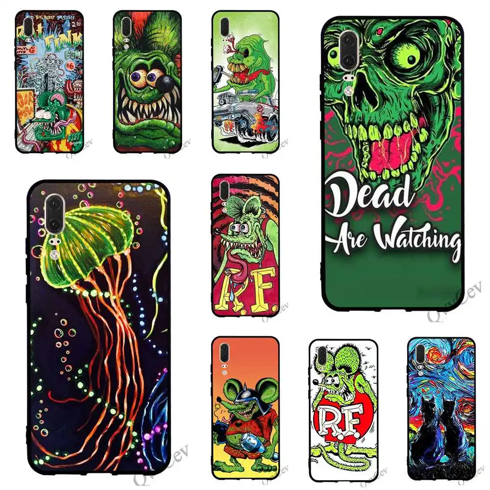 Colorful Tales of the Rat Fink Phone Cover for Huawei P Smart Case P8 Lite P20 Pro P10 P9 Mini Mate 10 20 Back
Colorful Tales of the Rat Fink Phone Cover for Huawei P Smart Case P8 Lite P20 Pro P10 P9 Mini Mate 10 20 Back