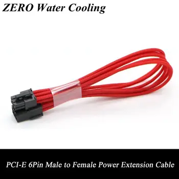 High Quality Single Sleeved 6Pin PCI Express PCI-E GPU Power Extension Cable.
High Quality Single Sleeved 6Pin PCI Express PCI-E GPU Power Extension Cable.