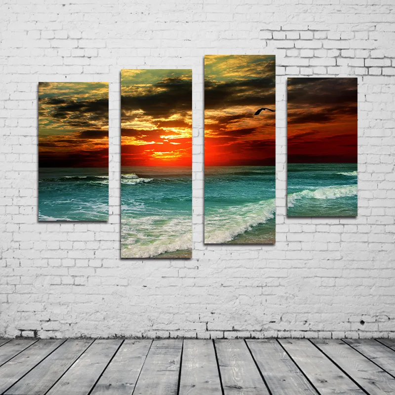 4 Pcs Sunset At The Seaside Feather Canvas Art Print Painting Poster, Flower Wall Pictures for Home Decoration, Wall Decor
4 Pcs Sunset At The Seaside Feather Canvas Art Print Painting Poster, Flower Wall Pictures for Home Decoration, Wall Decor