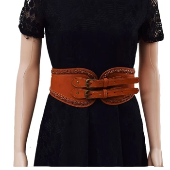 2018 New Retro Women's Belt Female Big Wide Belt Two-layer Buckle Waistband Adjustable Belt Clothes Accessories 3 Colors Hot
2018 New Retro Women's Belt Female Big Wide Belt Two-layer Buckle Waistband Adjustable Belt Clothes Accessories 3 Colors Hot
