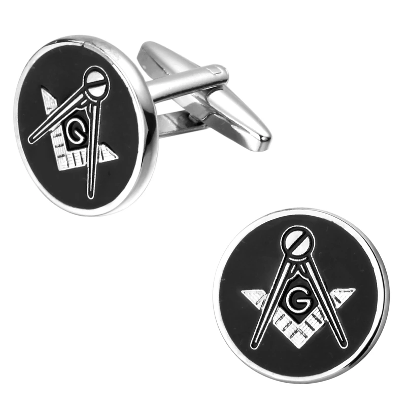 Fashion jewelry black men round masonic cufflinks French shirt sleeve cuff links
Fashion jewelry black men round masonic cufflinks French shirt sleeve cuff links