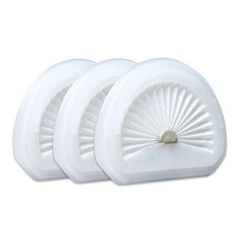 3pcs Hand Vac Filter for Black + Decker Dustbuster Hand Vacuum Cleaner Model HLVA320J00 and N575266 Replaces Part # VLPF10
3pcs Hand Vac Filter for Black + Decker Dustbuster Hand Vacuum Cleaner Model HLVA320J00 and N575266 Replaces Part # VLPF10
