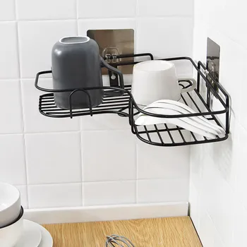 Corner Angle Iron Shelves Storage Racks Holders Non-trace Viscose Organization Kitchen Shelf Home Bathroom Accessories Supplies
Corner Angle Iron Shelves Storage Racks Holders Non-trace Viscose Organization Kitchen Shelf Home Bathroom Accessories Supplies