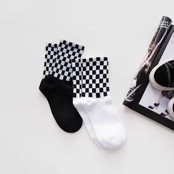Classic Plaid Print Fashion Sporty Short Socks Girls Cute Harajuku Socks Amozae Casual Female Cool Skateboard Cotton Socks SOX
Classic Plaid Print Fashion Sporty Short Socks Girls Cute Harajuku Socks Amozae Casual Female Cool Skateboard Cotton Socks SOX