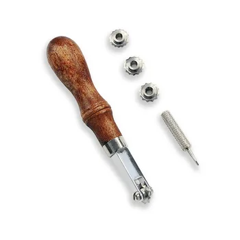 Leathercraft Spacer Embossing System Set with Four Wheels 3-3.5-4-5mm For DIY Leather Design Tool Leathercraft
Leathercraft Spacer Embossing System Set with Four Wheels 3-3.5-4-5mm For DIY Leather Design Tool Leathercraft