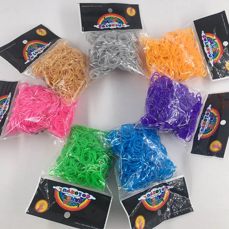 600PCS New Pearl effect Rubber Bands Refill DIY Bracelet Rubber Colorful Elastic Rubber Brightest and strongest bands available
600PCS New Pearl effect Rubber Bands Refill DIY Bracelet Rubber Colorful Elastic Rubber Brightest and strongest bands available