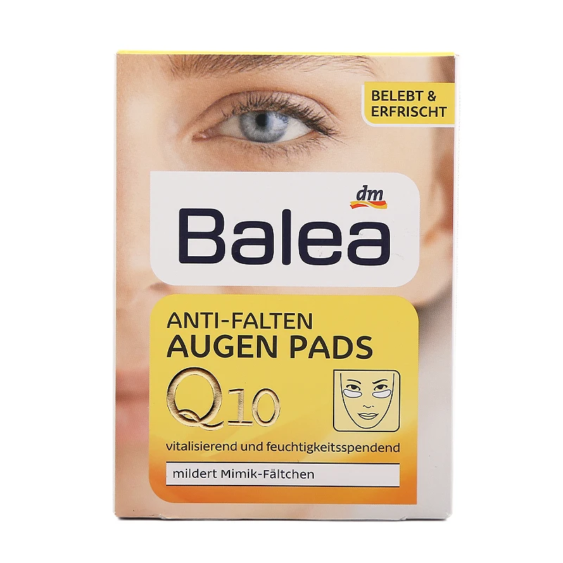 Фото Германия balea Q10 анти-falten Augen Pad Anti-Aging глаз увлажняющая маска для уход за кожей