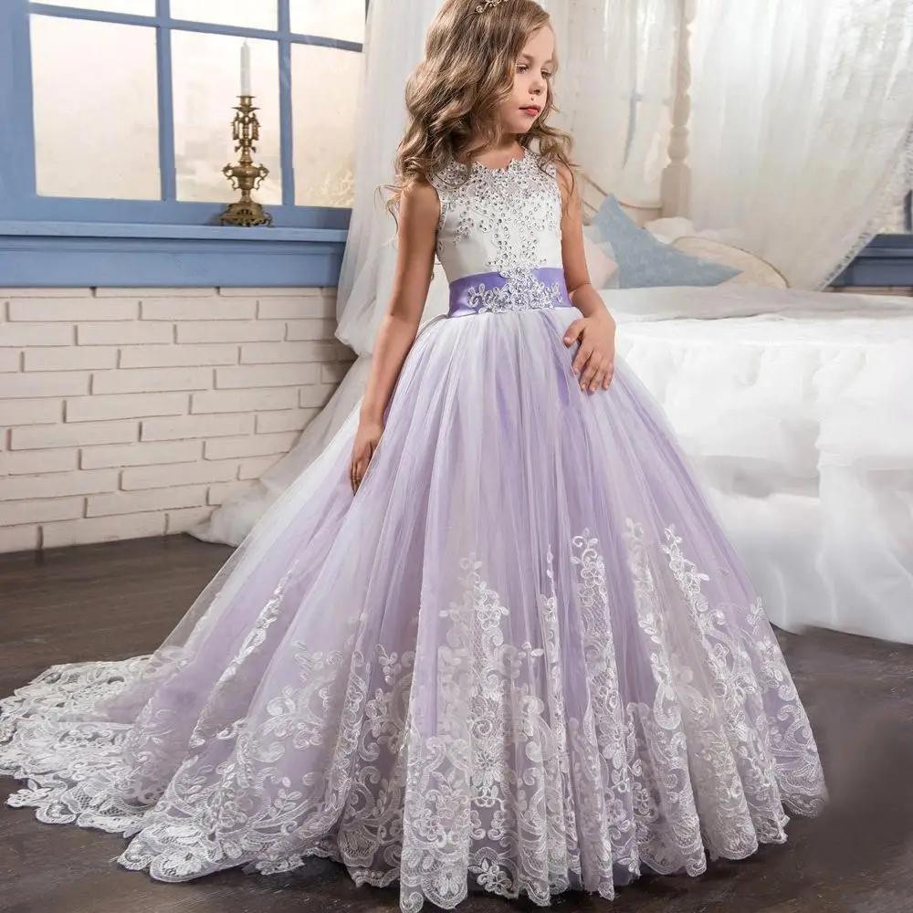 Babyonline Lace Sequin Long Flower Girl Dresses 2019 Bow Sash Communion Dresses Kids Prom Dresses vestido para daminha
Babyonline Lace Sequin Long Flower Girl Dresses 2019 Bow Sash Communion Dresses Kids Prom Dresses vestido para daminha