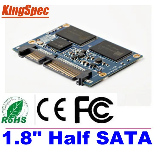 L Kingspec 1.8" INCH Half SATA III II Module MLC 8GB 2-Channel For Hpme HD Player Tablet PC UMPC ETC Hard Drives Disk HDD | Компьютеры