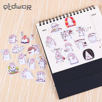 40 PCS/set Cartoon Pet Stationery Sticker Chubby Rabbit Series Decoration DIY Album Scrapbooking Sticker Gift Material Escolar
40 PCS/set Cartoon Pet Stationery Sticker Chubby Rabbit Series Decoration DIY Album Scrapbooking Sticker Gift Material Escolar