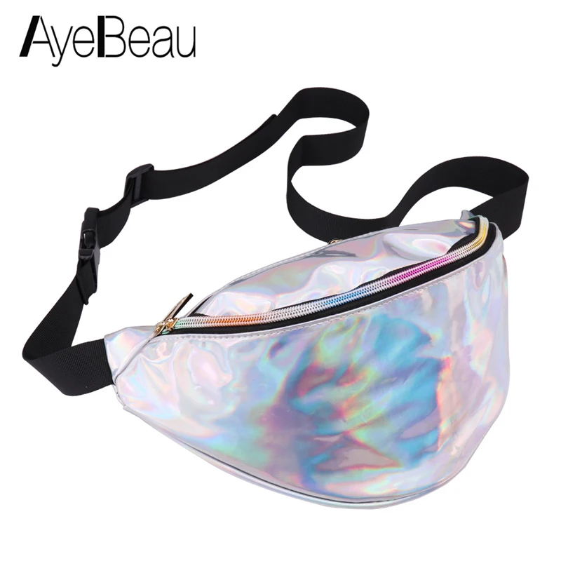 Holographic Fanny Pack Hologram Money Hip Bum Belt Waist Bag Female For Women Handy Pouch Purse Phone Banana Bananka Sac Handbag
Holographic Fanny Pack Hologram Money Hip Bum Belt Waist Bag Female For Women Handy Pouch Purse Phone Banana Bananka Sac Handbag
