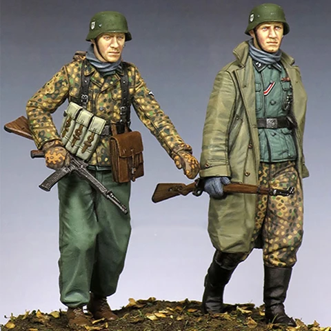 Солдаты из смолы 1/35, Вторая мировая война, Арден, два набора, белая модель GK, Ручная Военная Модель, сцена 03
Солдаты из смолы 1/35, Вторая мировая война, Арден, два набора, белая модель GK, Ручная Военная Модель, сцена 03
