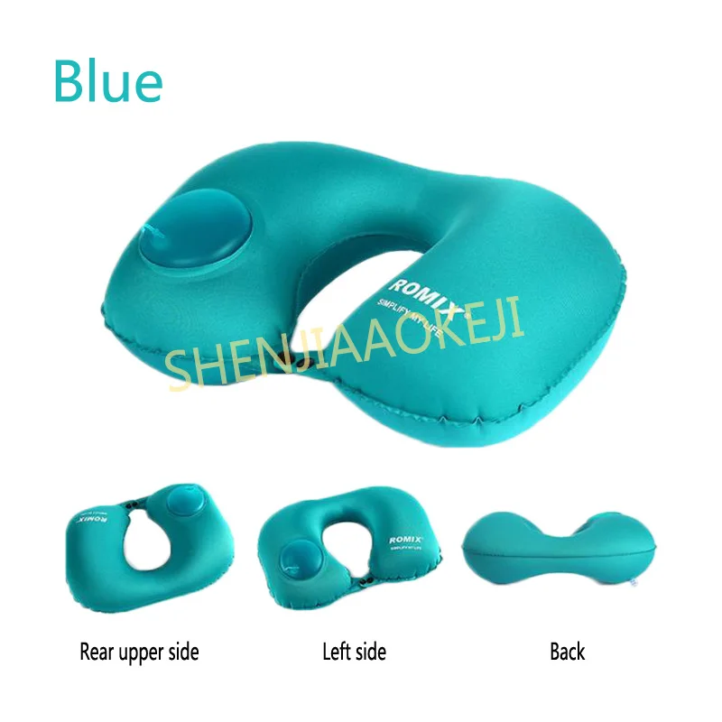 Portable Inflatable U-shaped pillow Outdoor travel U-shaped inflatable pillow High-speed rail aircraft inflatable pillow 1PC
Portable Inflatable U-shaped pillow Outdoor travel U-shaped inflatable pillow High-speed rail aircraft inflatable pillow 1PC