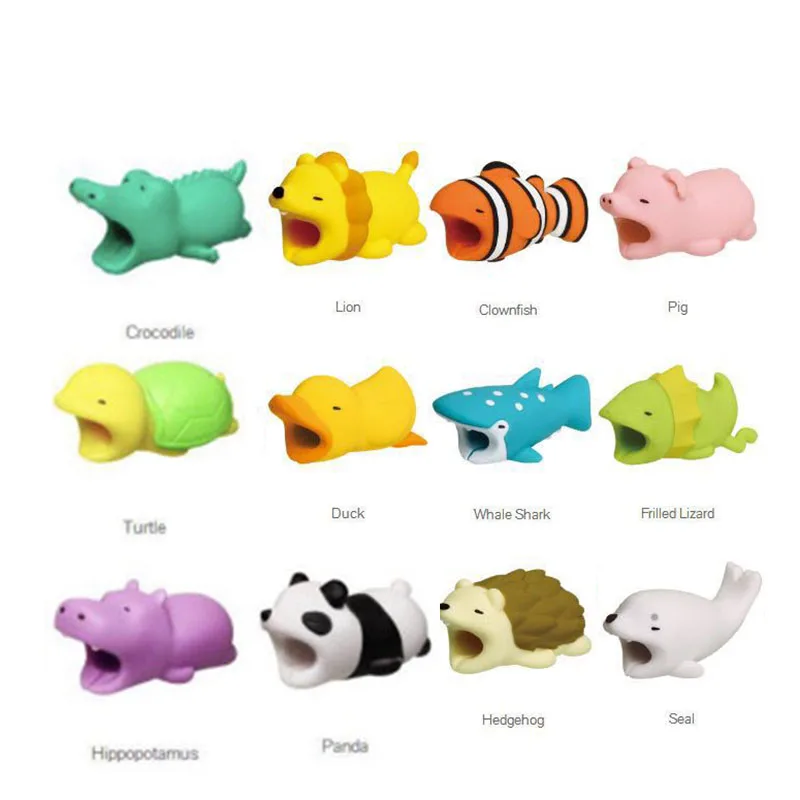 Animal Bite USB Cable Protector Cable Organizer Data Line Management Charging Safe Protection Cable Winder For iPhone 5 6 6s 7 8
Animal Bite USB Cable Protector Cable Organizer Data Line Management Charging Safe Protection Cable Winder For iPhone 5 6 6s 7 8
