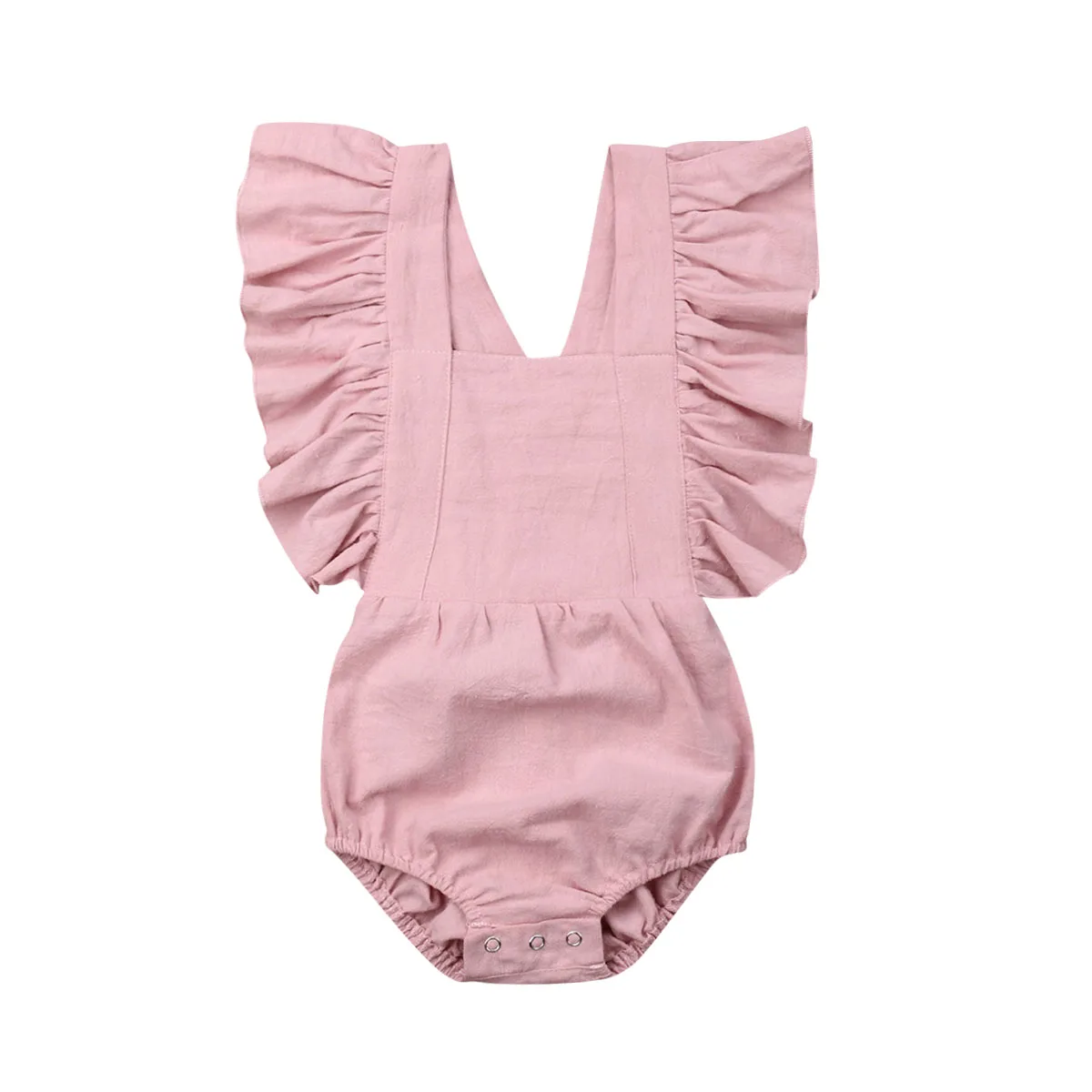 2019 Baby Girl summer Sleeveless Backless Romper grows Sunsuit Ruffle Jumpsuit Outfits for Kid clothes toddler Children newborn
2019 Baby Girl summer Sleeveless Backless Romper grows Sunsuit Ruffle Jumpsuit Outfits for Kid clothes toddler Children newborn