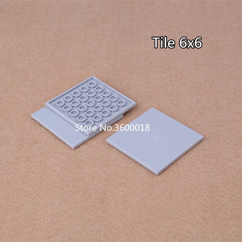 10Pcs/lot DECOOL Tile 6x6 with Groove Tablet MOC Brick Parts Compatible with legos 10202 Tile MOC blocks toys bricks
10Pcs/lot DECOOL Tile 6x6 with Groove Tablet MOC Brick Parts Compatible with legos 10202 Tile MOC blocks toys bricks