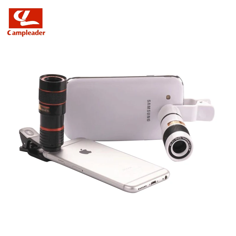 

Campleader 8x18 Mobile Telescope HD Camera External Telephoto Phone Lens Mini Portable Monocular CL176