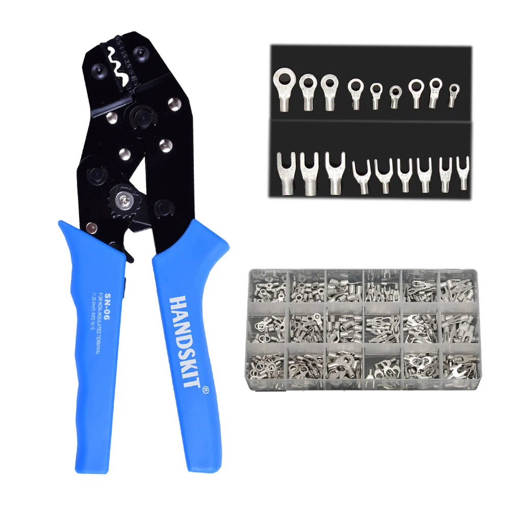 SN-06 Professional Locking Crimping Press Pliers Tools for Terminals 1.25~6mm2 European Style Wire Crimping Pliers Terminal
SN-06 Professional Locking Crimping Press Pliers Tools for Terminals 1.25~6mm2 European Style Wire Crimping Pliers Terminal