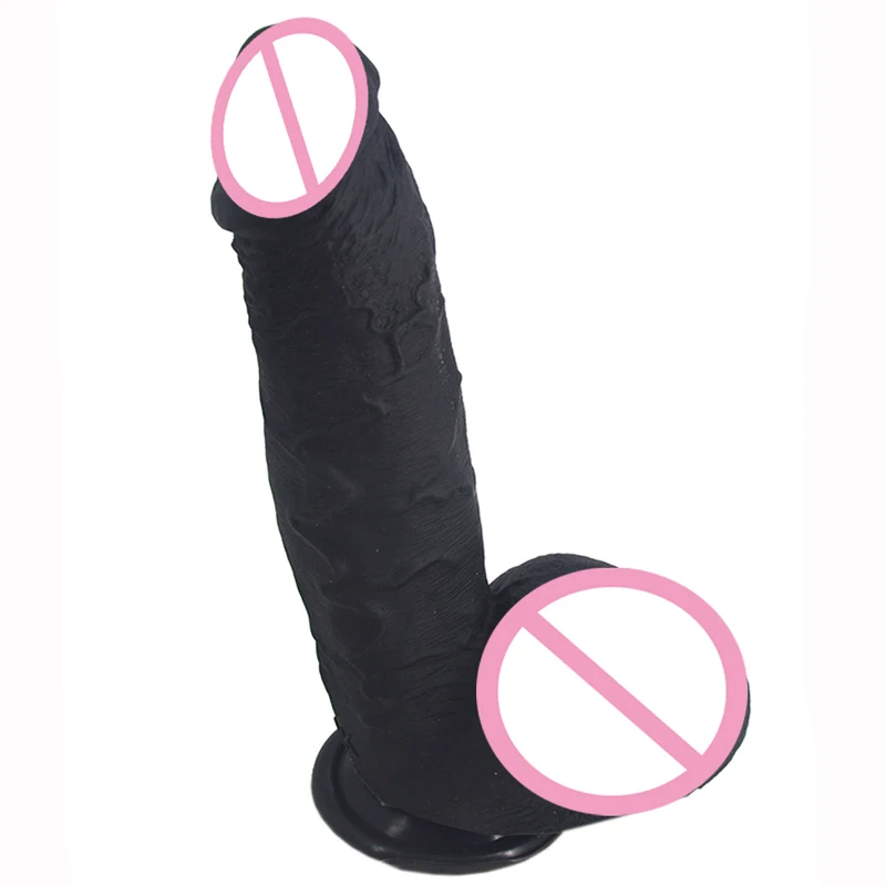 Silicone Dildo Super Huge Width 5.0cm Realistic Glans Penis With A Gigantic Egg Suction Cup For Woman Couple Design Sex Toy