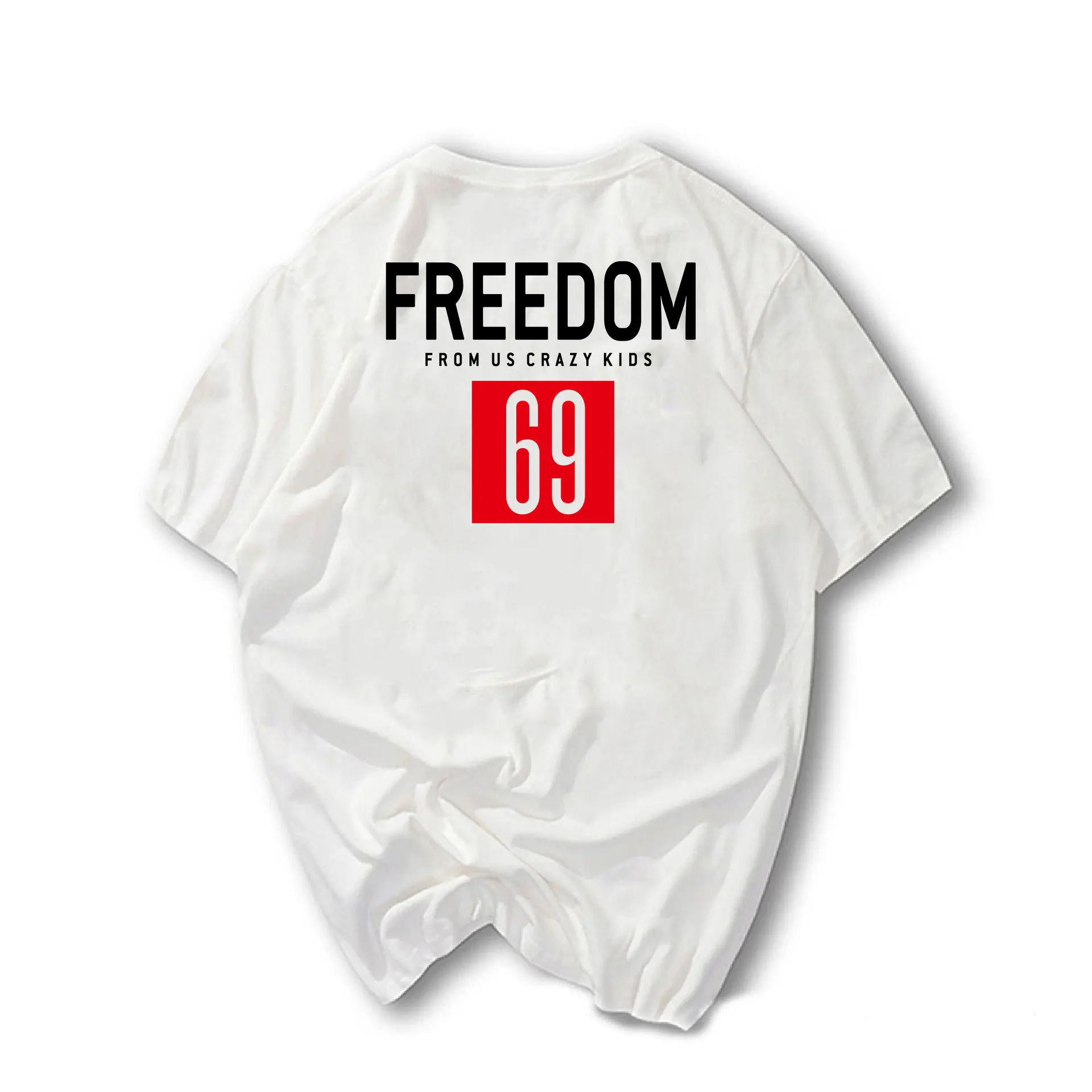 Plus Size White Pink Women Summer T Shirt Cotton Hip Hop Style Top Tees FREEDOM 69 Printed Tumblr Tshirt Harajuku Lady Clothes
Plus Size White Pink Women Summer T Shirt Cotton Hip Hop Style Top Tees FREEDOM 69 Printed Tumblr Tshirt Harajuku Lady Clothes