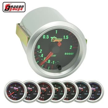 Dragon gauge 52mm Stepping moto Auto Car Turbine pressure 7 Color Blacklight Auto Boost gauge Turbo Meter -1~2 Bar
Dragon gauge 52mm Stepping moto Auto Car Turbine pressure 7 Color Blacklight Auto Boost gauge Turbo Meter -1~2 Bar