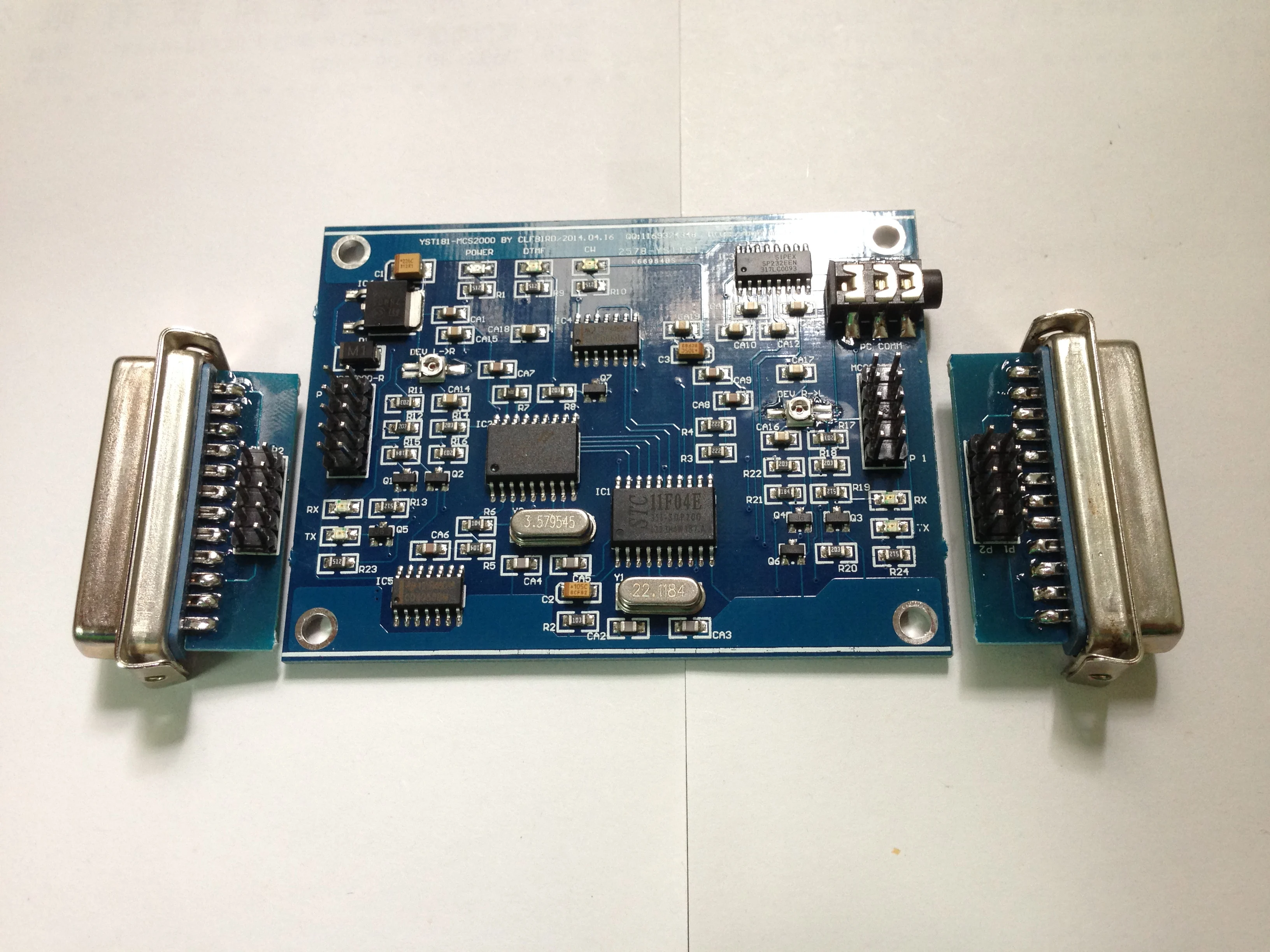 YST181-MCS2000 Remote Control Relay Board Suitable for MCS2000 Car Platform Maximum Call Distance More Than 10km
YST181-MCS2000 Remote Control Relay Board Suitable for MCS2000 Car Platform Maximum Call Distance More Than 10km