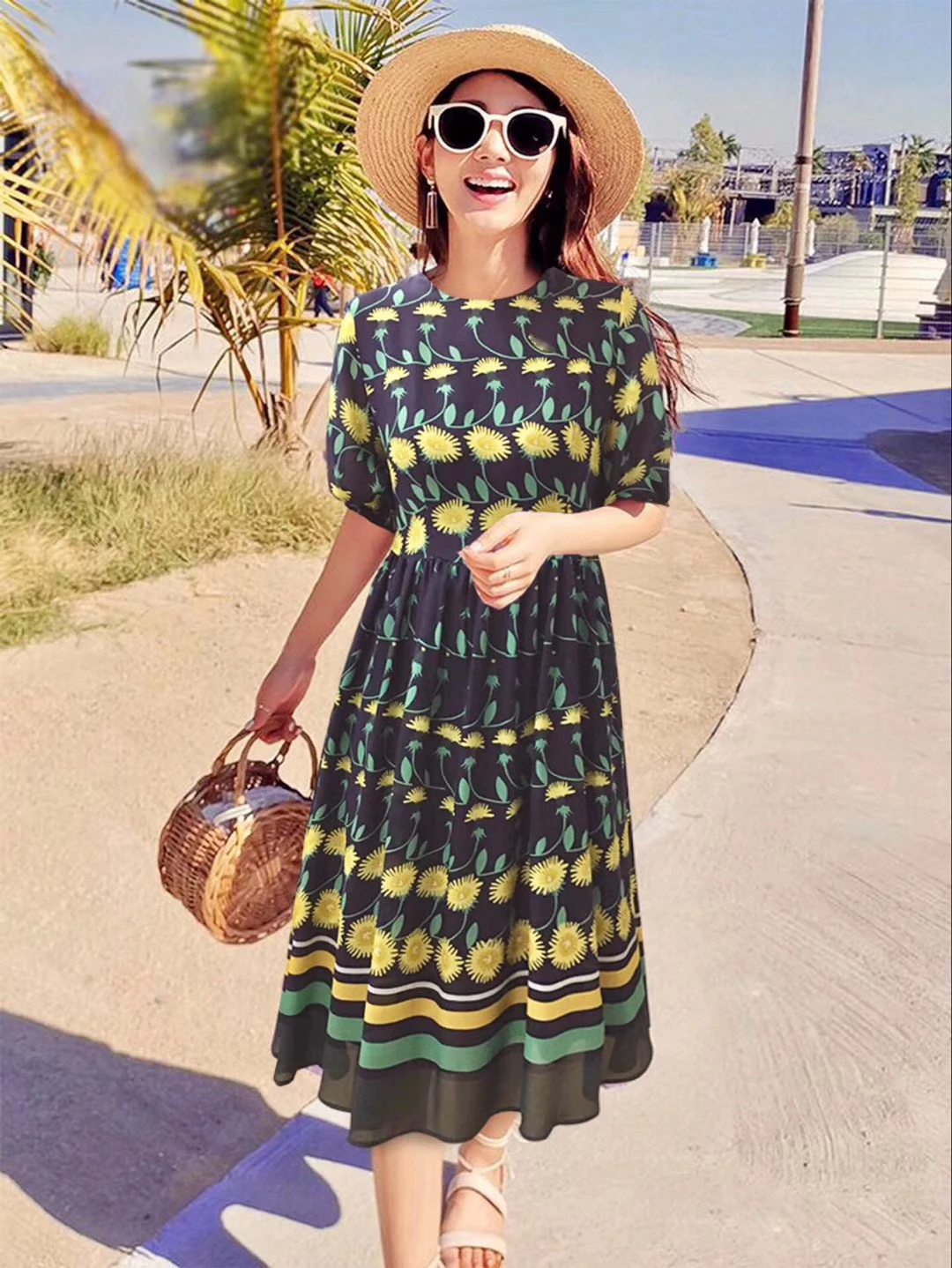 New Elegant Sexy Fashion Long Maxi Summer Women Dress 2019 Floral Pleated Casual Free Shipping
New Elegant Sexy Fashion Long Maxi Summer Women Dress 2019 Floral Pleated Casual Free Shipping