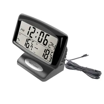 Automotive Electronics Temperature Detector Car Electronic Clock Thermometer Luminous Display Two In One Thermometer Clock
Automotive Electronics Temperature Detector Car Electronic Clock Thermometer Luminous Display Two In One Thermometer Clock
