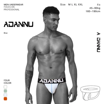 ADANNU 4PC/LOT Gay Men Underwear Jockstrap Sexy Gay Men Underwear String Men Thong Breathable Male Underwear
ADANNU 4PC/LOT Gay Men Underwear Jockstrap Sexy Gay Men Underwear String Men Thong Breathable Male Underwear