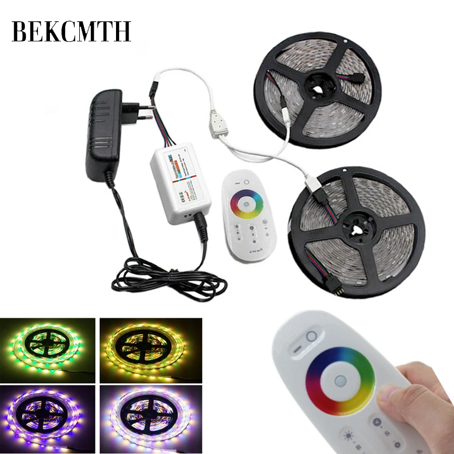 BEKCMTH 5M 10M 15M 5050 Led Strip DC 12 V RGB/RGBW/RGBWW LED Strip Light Flexible Tape Led Ribbon For Home Christmas Party
BEKCMTH 5M 10M 15M 5050 Led Strip DC 12 V RGB/RGBW/RGBWW LED Strip Light Flexible Tape Led Ribbon For Home Christmas Party