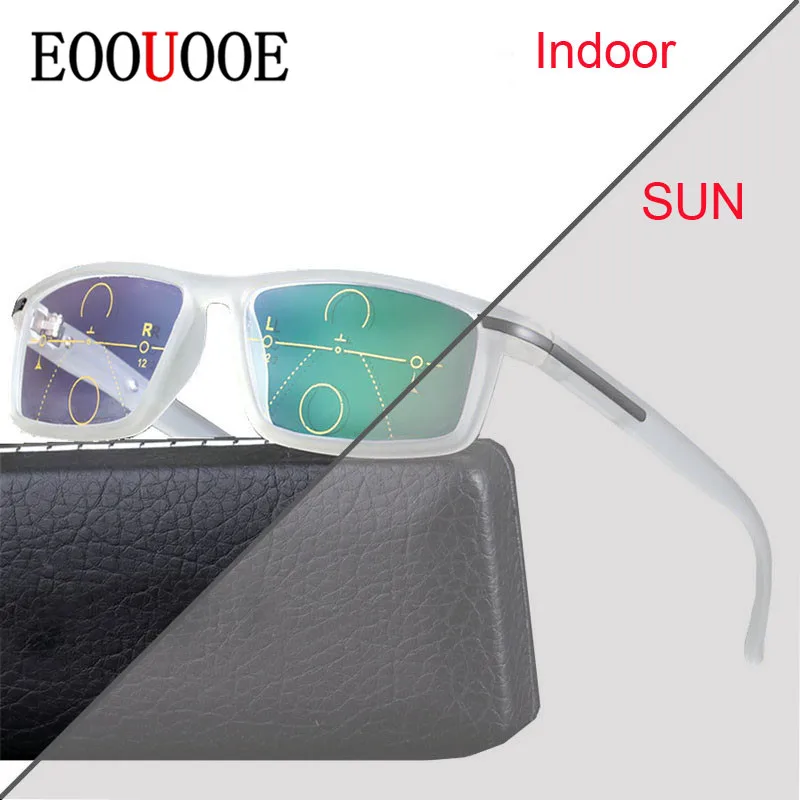 Progressive Multifocal glasses Transition Sunglasses Photochromic Reading Glasses Men Points for Reader Near Far sight diopter
Progressive Multifocal glasses Transition Sunglasses Photochromic Reading Glasses Men Points for Reader Near Far sight diopter