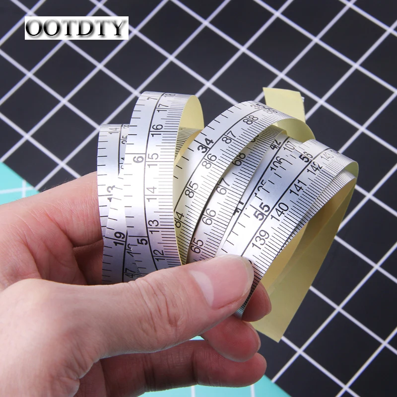 OOTDTY 151cm Self Adhesive Metric Measure Tape Vinyl Ruler For Sewing Machine Sticker
OOTDTY 151cm Self Adhesive Metric Measure Tape Vinyl Ruler For Sewing Machine Sticker