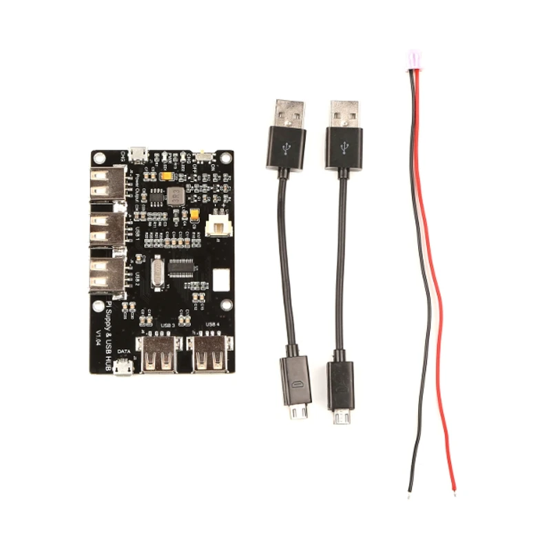 Functional Mini Power Supply And USB HUB Support Power Charging Data Transport Module For Raspberry Pi
Functional Mini Power Supply And USB HUB Support Power Charging Data Transport Module For Raspberry Pi