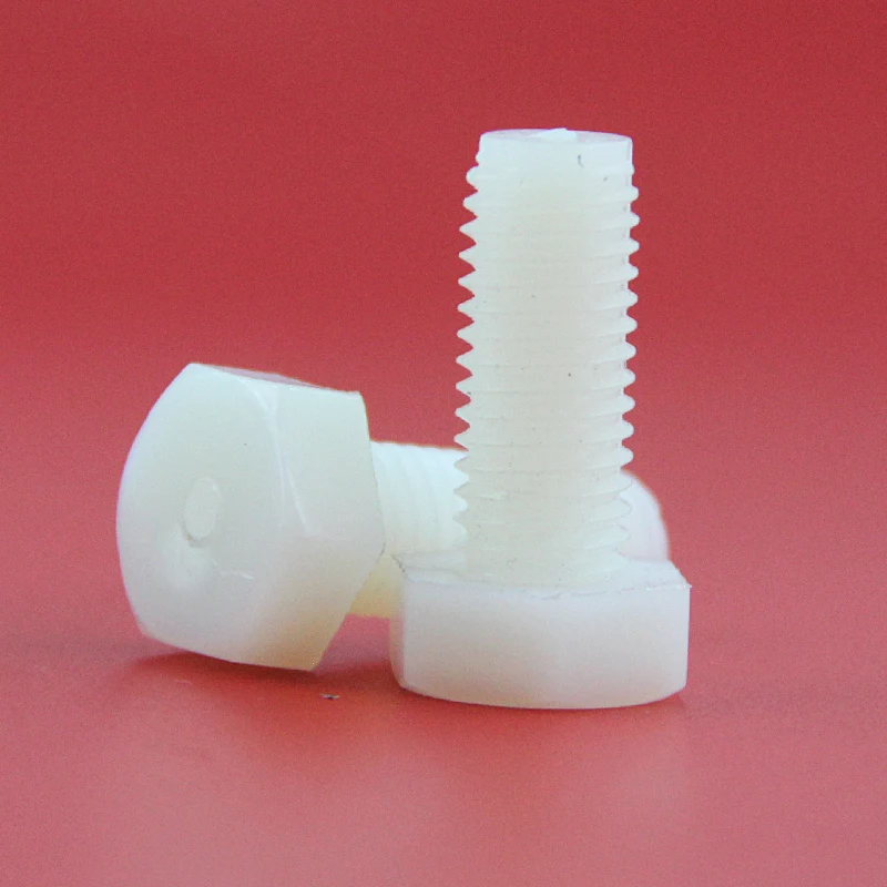 M10 M12 M14 M16 M18 M20 Plastic Screws Hex Head DIN 933 Polyamide PA 66 Natural Plastic Screws Hex Head Bolts
M10 M12 M14 M16 M18 M20 Plastic Screws Hex Head DIN 933 Polyamide PA 66 Natural Plastic Screws Hex Head Bolts